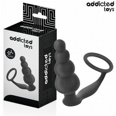 Plug Anale con Anello Modello 5 per Stimolazione Profonda e Piacere Intenso
